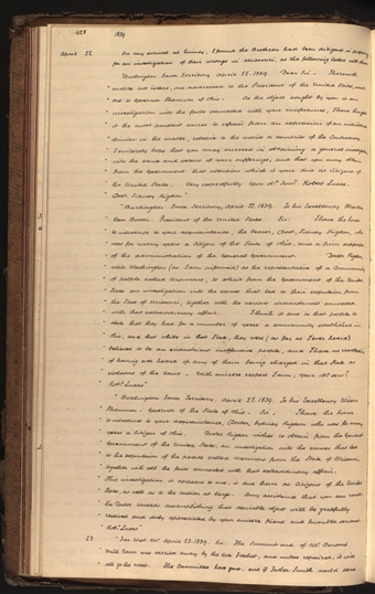 tuesday july 23 1839