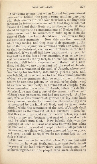 Book Of Mormon 1841 Page 377<script async src=