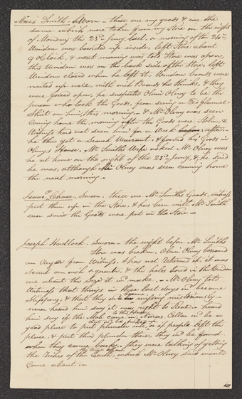 Account Of Hearing 10 February 1843 As Reported By James Sloan State Of Illinois V Olney Page 4
