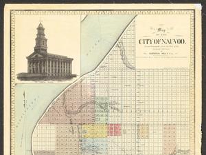 <em>Map of the City of Nauvoo</em>