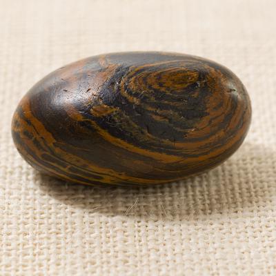 Seer stone associated with Joseph Smith, second long side view