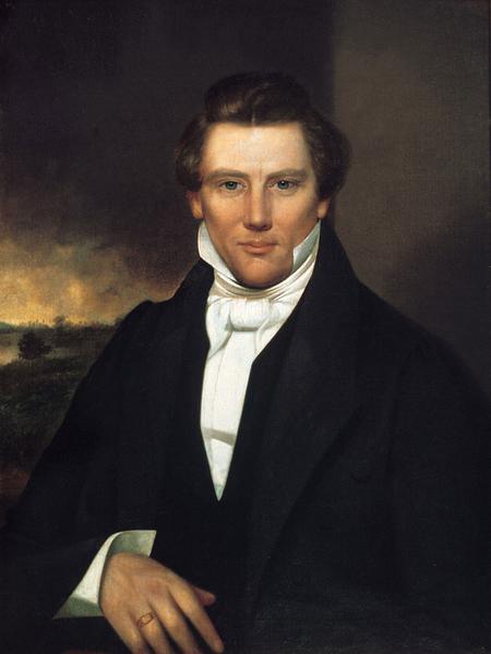 Oil on canvas, David Rogers, 1842. (Courtesy Community of Christ Library-Archives, Independence, MO.)