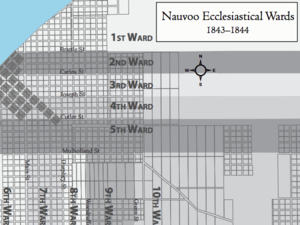 Nauvoo Ecclesiastical Wards, 1843–1844