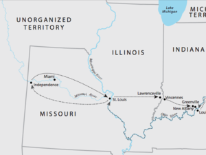 Joseph Smith’s Travel between Ohio and Missouri, 1832